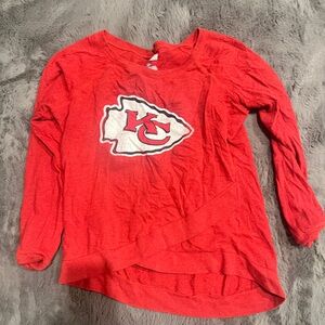NFL Kansas City chiefs long sleeve top